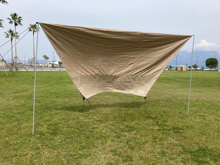 タープ 張り方