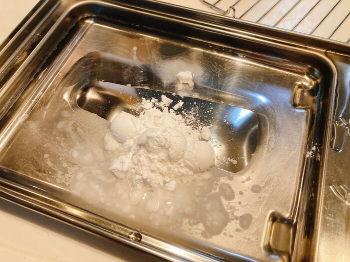 魚焼きグリルのギトギト汚れを