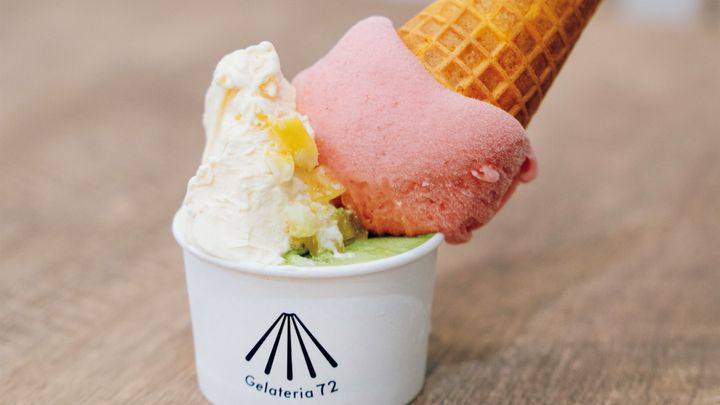 宮崎〈ジェラテリア72〉エクストラトリプル