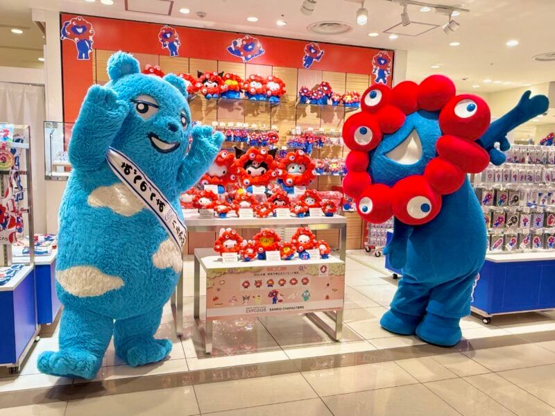 大人気のミャクミャクグッズがずらり！限定アイテムも！「あべの