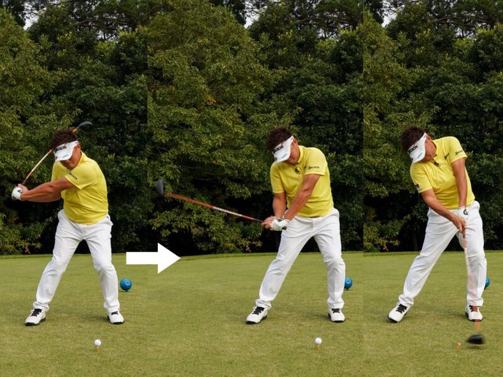 「手元を体の近くに置く」とヘッドスピードを落とさずスイングできる！