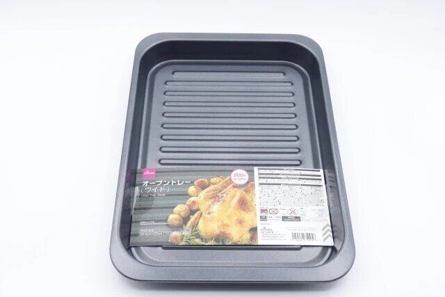 ダイソー オーブントレー（ワイド、28.5cm×20cm） パッケージ