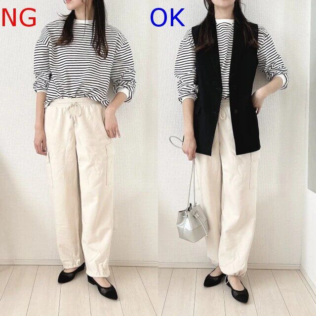 ジョガースウェットパンツNG＆OKコーデ