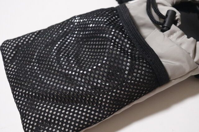 中わたメッシュスマホショルダーバッグ メッシュポケット