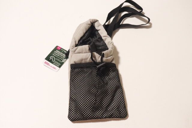 中わたメッシュスマホショルダーバッグ