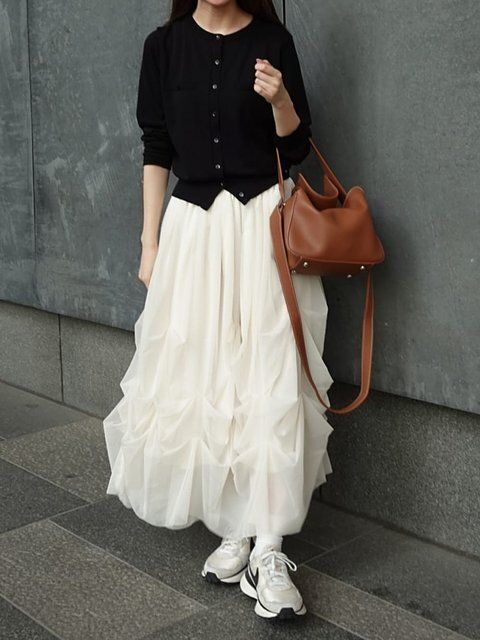 カーディガンコーデ5