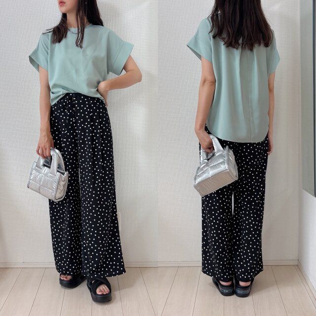 ミントグリーンでさわやかに