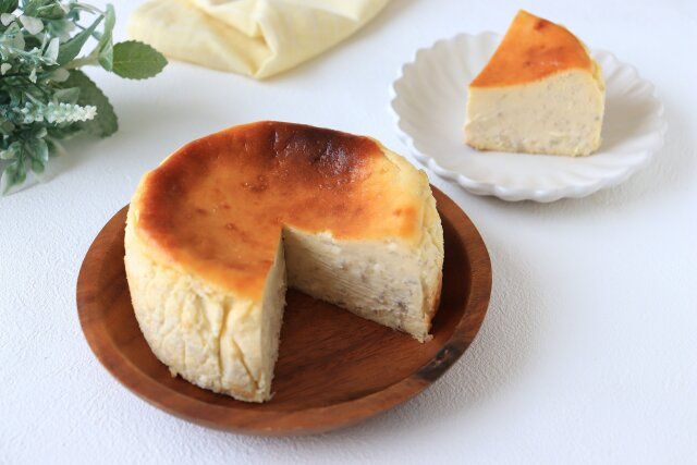 バナナバスクチーズケーキ 完成