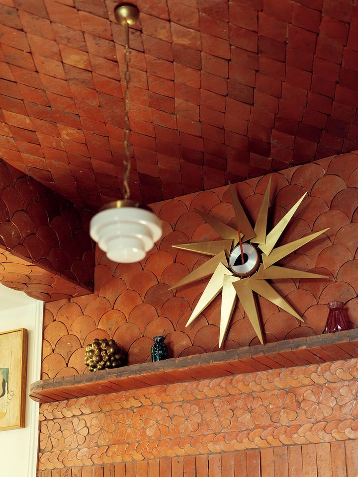 実業家のラムダン・トゥアミの自宅 ティールーム