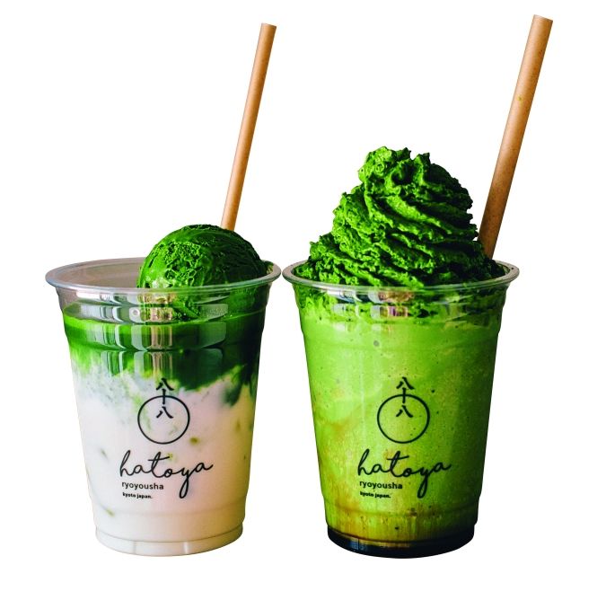 博多阪急「パン・スイーツフェスティバル」抹茶ラテフロート 八十八シェイク