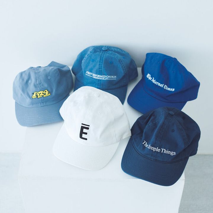 頭の形に沿う深過ぎないキャップ