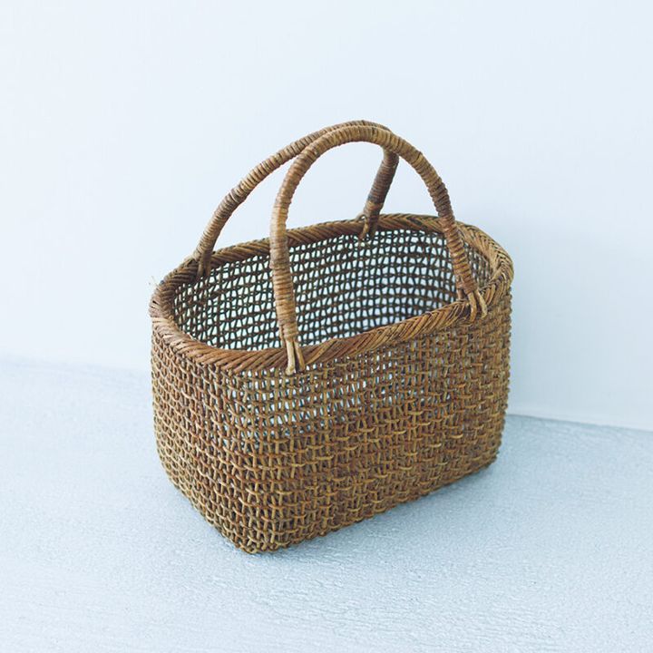 存在感が可愛い山ぶどうのかご