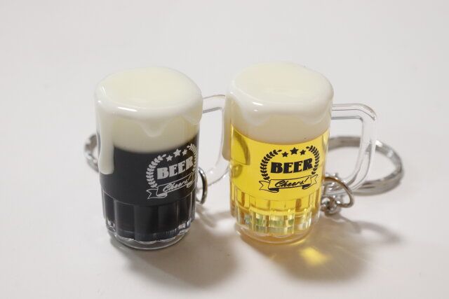 キーホルダー（ビール） 色違い