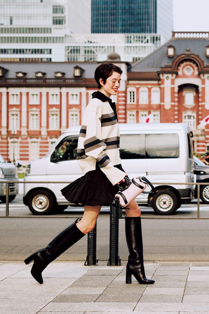 まだ暑いけど、秋らしいルックが気になる日。おしゃれな秋冬コーデ【本日のFUDGE GIRL-9月8日】