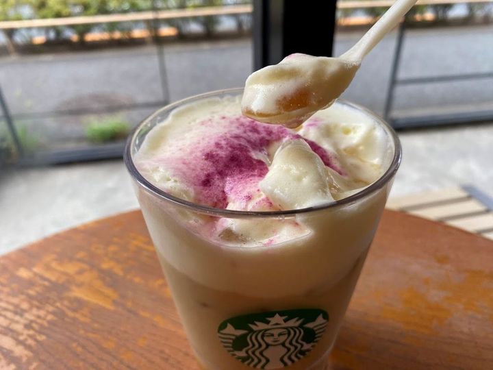 ストローに焼き芋が詰まることもあります