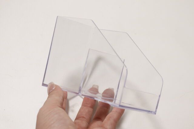 2ポケット収納ケース 形状