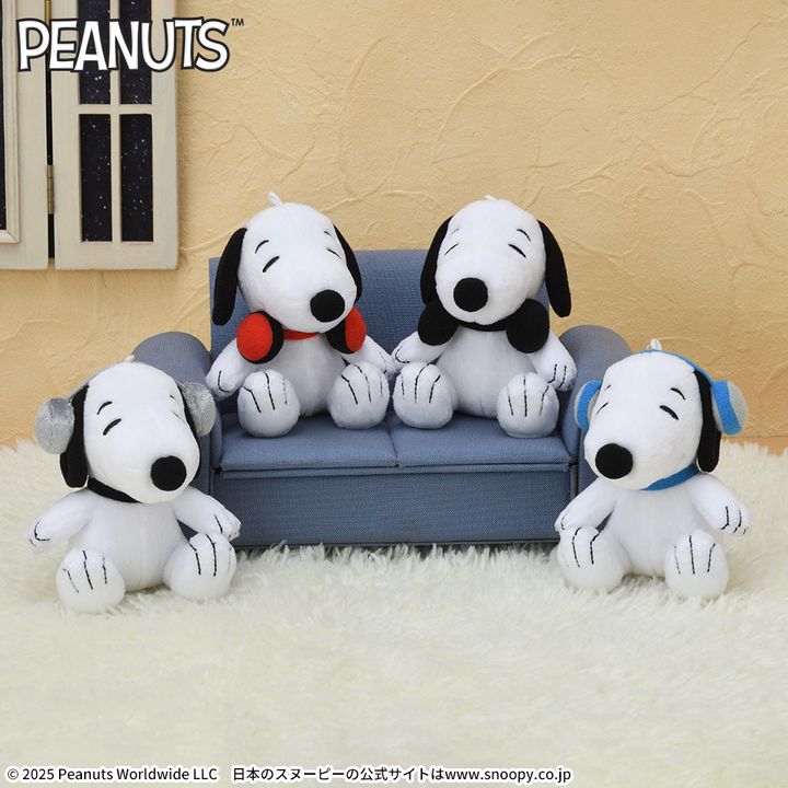 SNOOPY(TM) マスコット ヘッドフォン