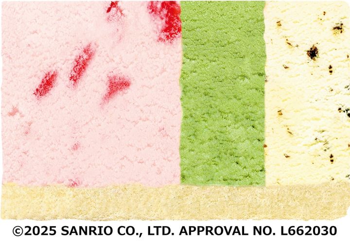 けろけろけろっぴ：ベリーベリーストロベリー＋ピスタチオ＋チョコレートチップ（ホワイトスポンジ）