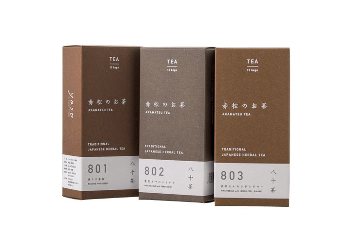 〈yaso〉の「八十茶」のパッケージ