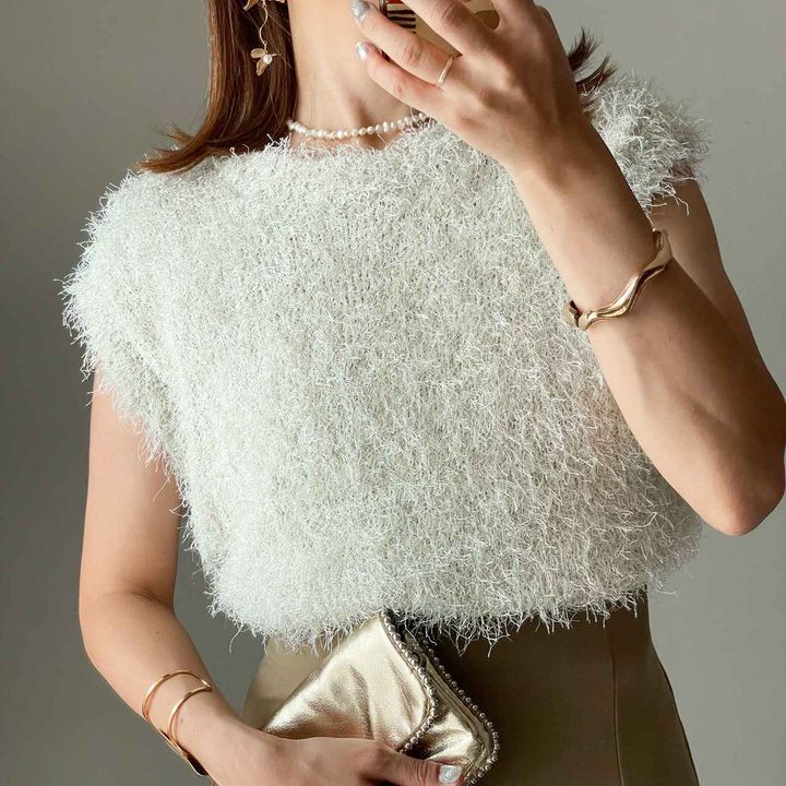 画像: ふわふわ感が秋らしい♡