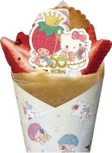 サンリオ カフェワゴンのクレープ