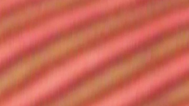 顕微鏡で拡大した時間結晶。