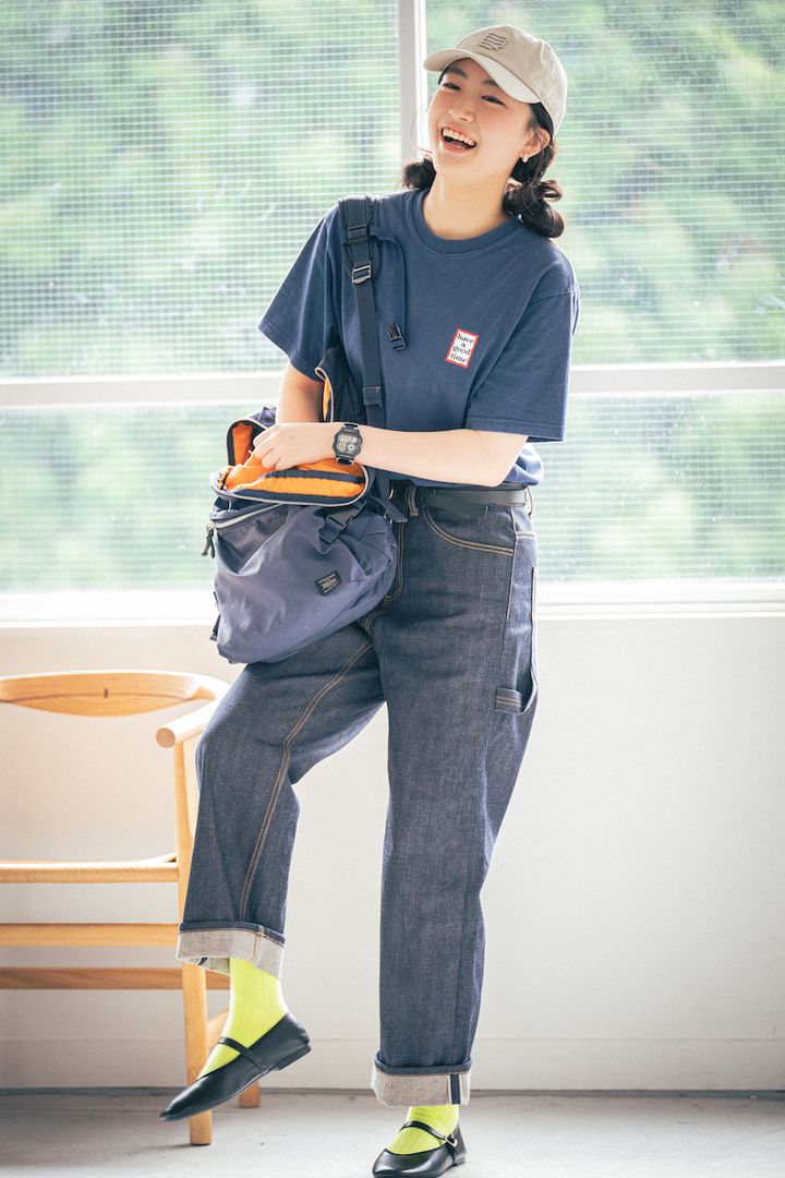 初秋も活躍する“Tシャツ”最旬ルック5選。残暑が厳しい季節の着こなしは？【FUDGE FRIEND おしゃれさんの毎日コーディネート】