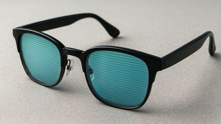 液晶レンズで自在にピントを切り替える遠近両用メガネができる