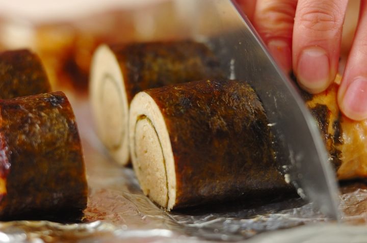 鶏肉の磯辺巻きの作り方5