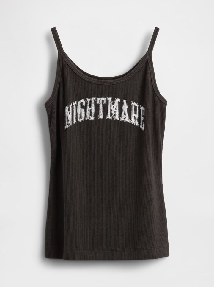 ミニリブタンクトップ