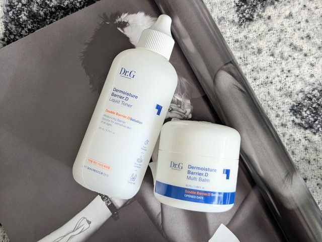 Dr.G ダーモイスチャーシリーズ リキッドトナーとマルチバーム