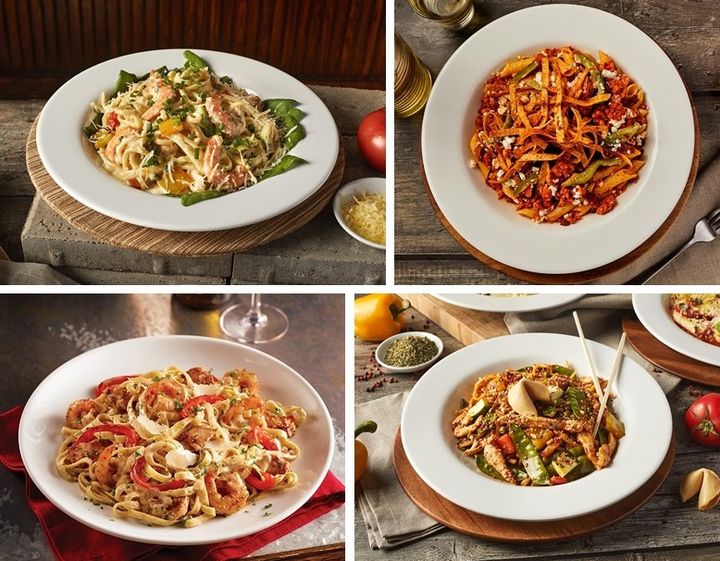 「WORLD OF PASTA」4種類のパスタ