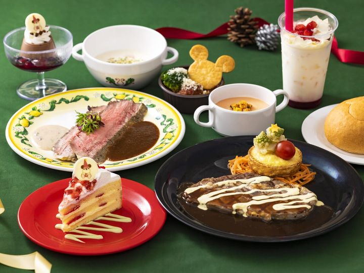 東京ディズニーシー「ディズニー・クリスマス」スペシャルメニューのイメージ