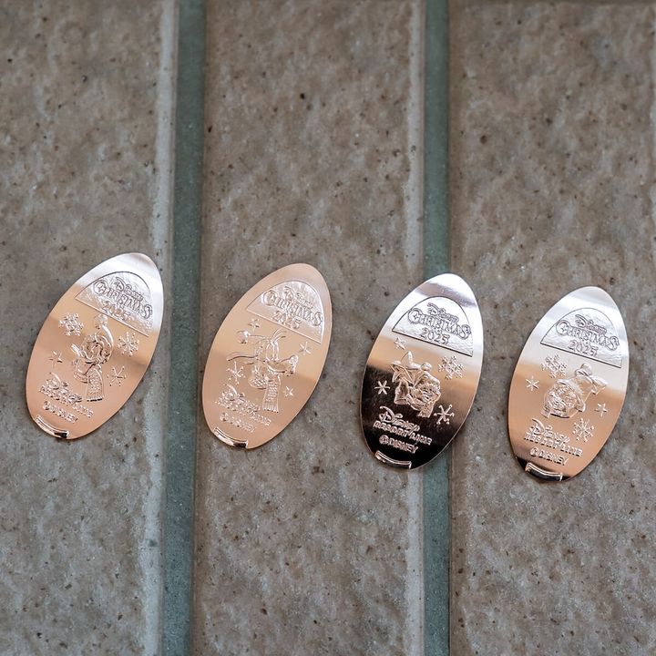 「ディズニー・クリスマス」スーベニアメダル