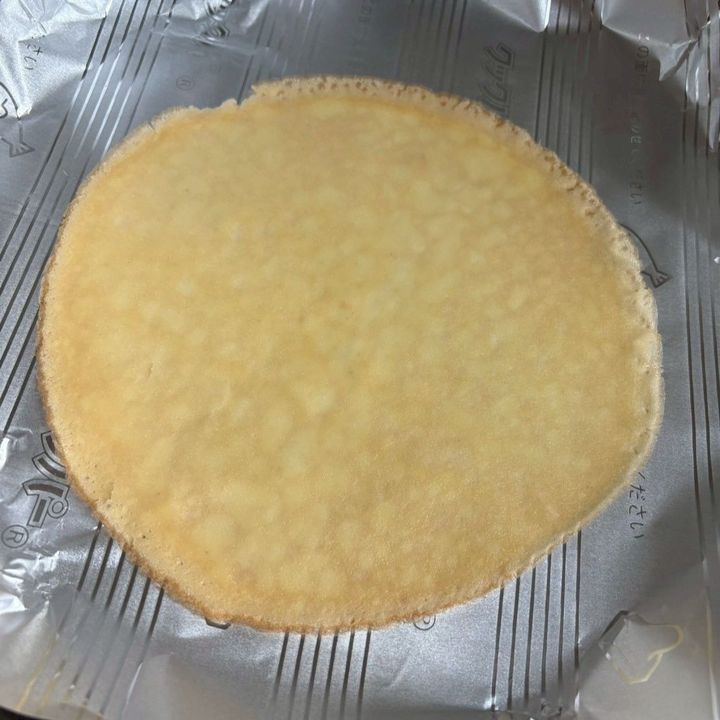 フライパンにクッキングホイルを敷いてから焼きました。