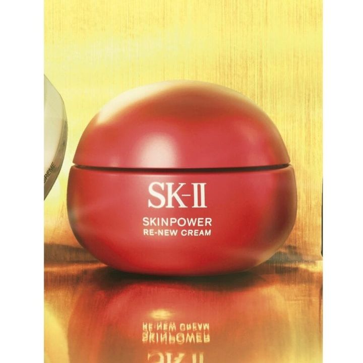 「ハリの頂点」ケアという新しい着眼点を搭載して進化。こっくりしながらベタつかない使用感も◎。SK-Ⅱ スキンパワー リニュー クリーム 50g 1万8700円〈編集部調べ〉（SK-Ⅱ）※9月20日発売
