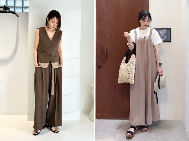 残暑と秋の気配が同居する9月は、ブラウンを取り入れると一気に秋モードにシフトできます。9月にブラウンを着るなら、素材やカラーコーディネートで暑苦しく見えないようにすることがポイントです。