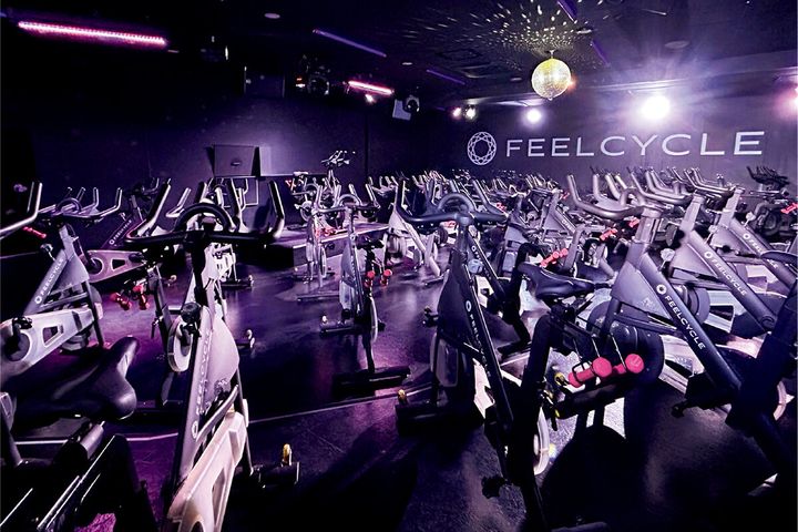 渋谷〈FEELCYCLE 渋谷店〉内観