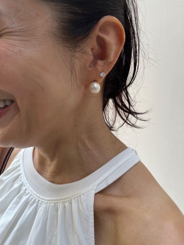 セレクトショップで購入したピアス