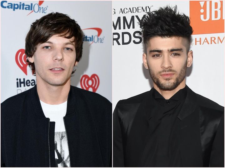 画像: ルイ・トムリンソンとゼイン・マリクが再会