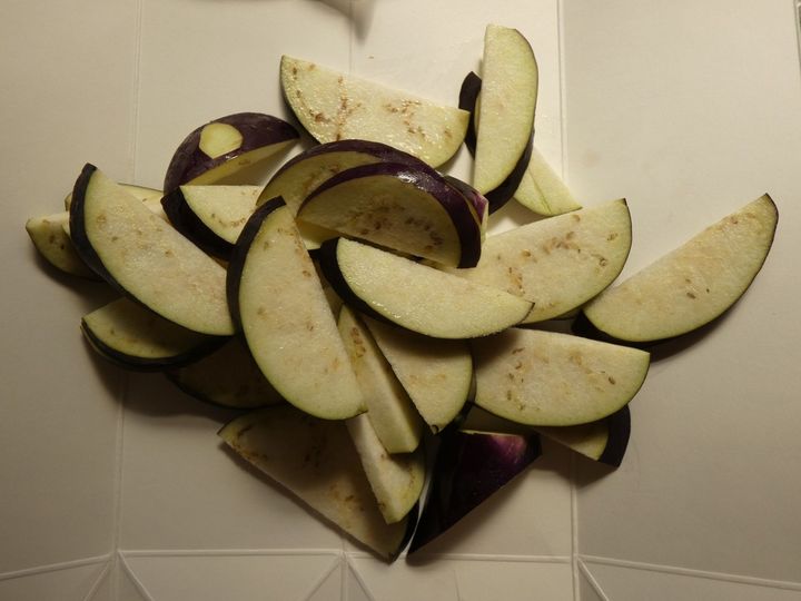 材料4つ！「ナスの明太バター炒め」