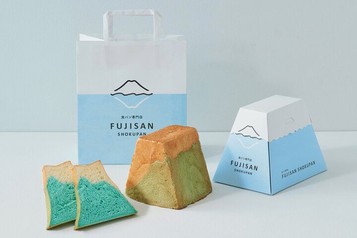 【山梨】青と白のコントラストが美しい、河口湖生まれの「FUJISAN SHOKUPAN」