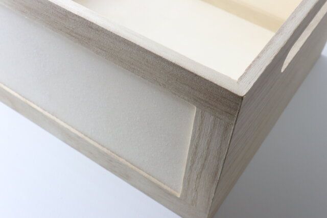 ダイソーのウッドボックス4