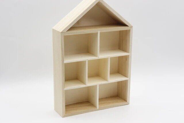 ダイソーの仕切りウッドボックス（ハウス）