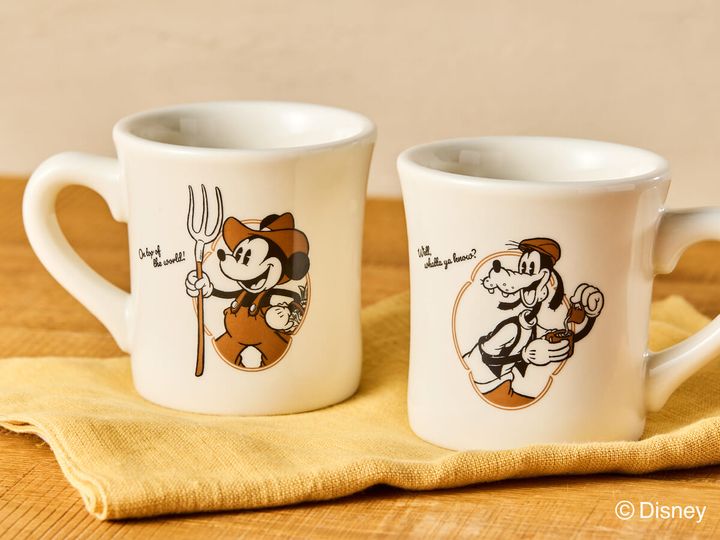マグカップ＜Mickey & Goofy＞