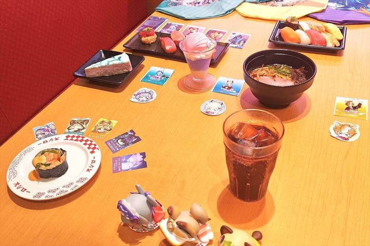 スシロー×「原神」新コラボのメニュー＆グッズ（C） COGNOSPHERE