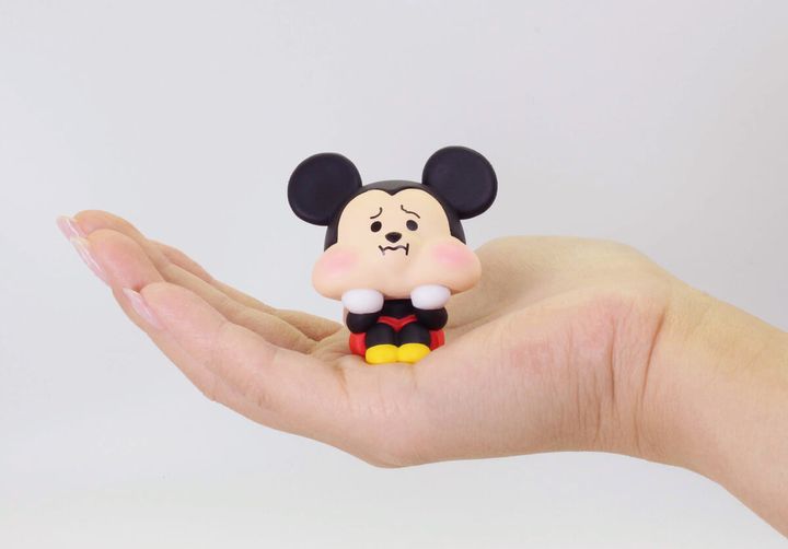 タカラトミーアーツ ガチャ「ディズニーキャラクター すねてマス フィギュアコレクション そのいち」 イメージ