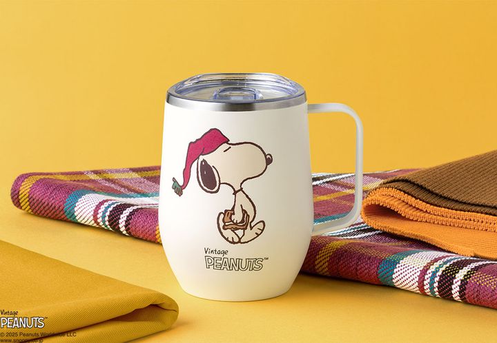 スヌーピー シュガーバターの木 ステンレスマグカップ