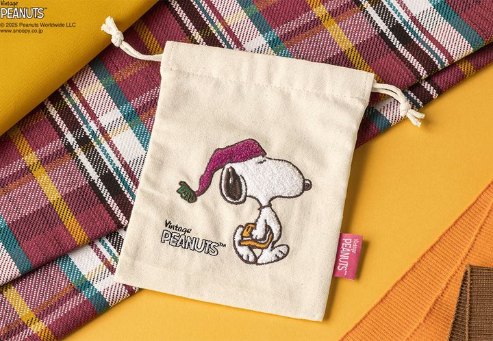 スヌーピー シュガーバターの木 巾着