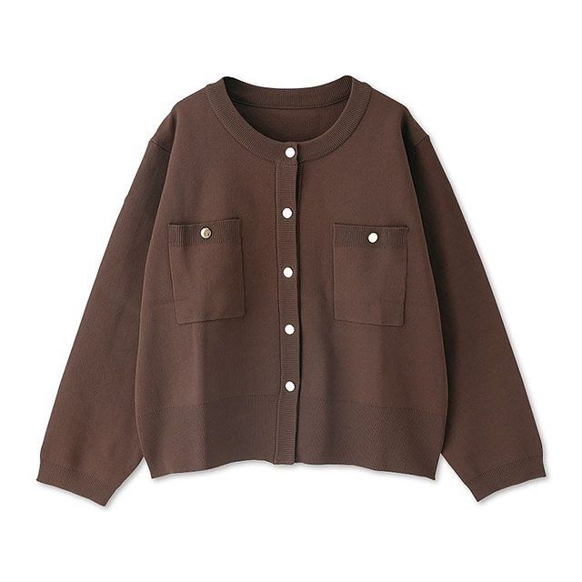 しまむらHinaコラボのニットカーディガン